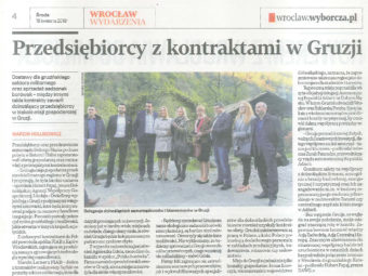 FIAB z wizytą gospodarczą w Gruzji